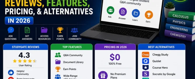 Image shown: StudyGate Reviews, Features, Pricing, & Alternatives in 2026