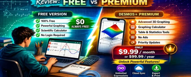 Desmos Graphing Calculator 2026 Review: Free vs Premium