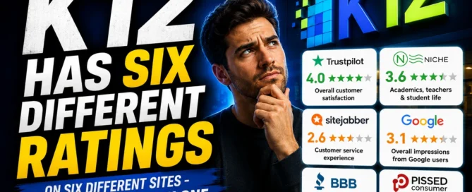 Image shown: K12 Has Six Different Ratings on Six Different Sites - Here Is What Each One Is Actually Measuring