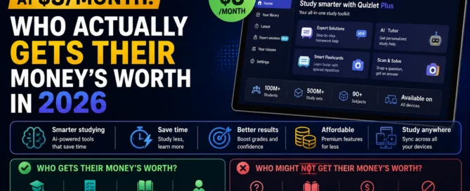 Image shown: Quizlet Plus at $3Month Who Actually Gets Their Money's Worth in 2026