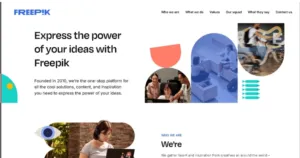 Express the power of your ideas with Freepik.