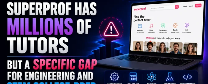 Image Shown: Superprof Has Millions of Tutors but a Specific Gap for Engineering and STEM College-Prep
