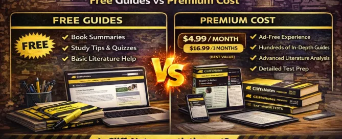 Image Shown: CliffsNotes Review 2026: Free Guides vs Premium Cost