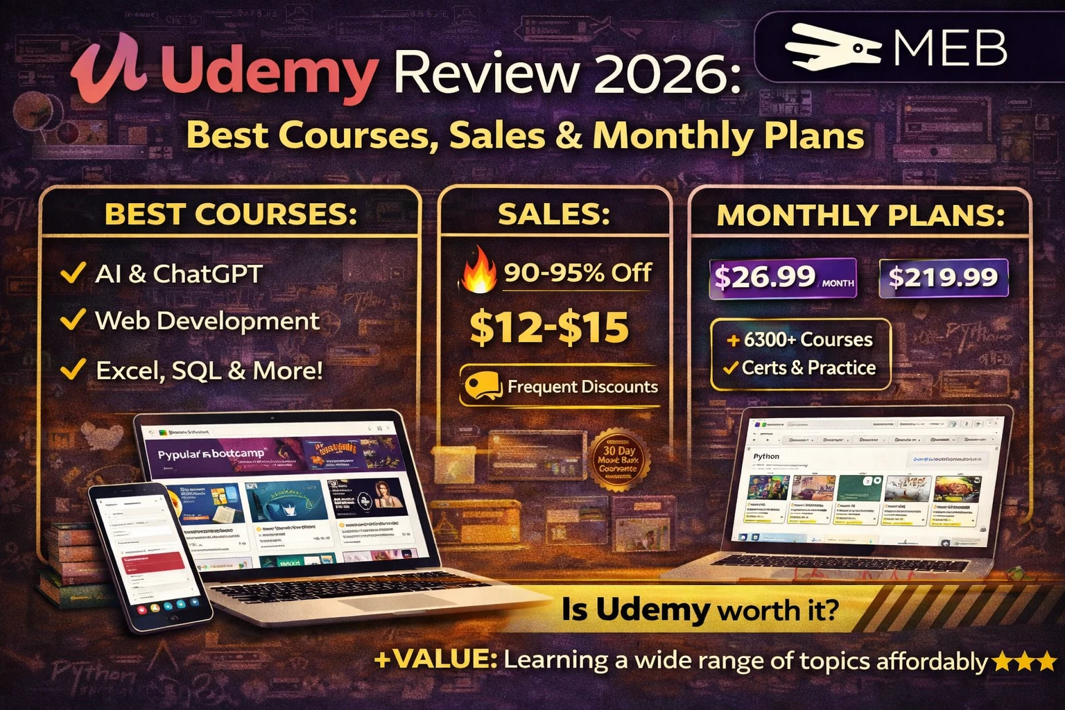 Image Shown: Udemy Review 2026