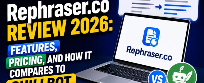 Image Shown: Rephraser.co Review 2026 Features, Pricing, and How It Compares to QuillBot