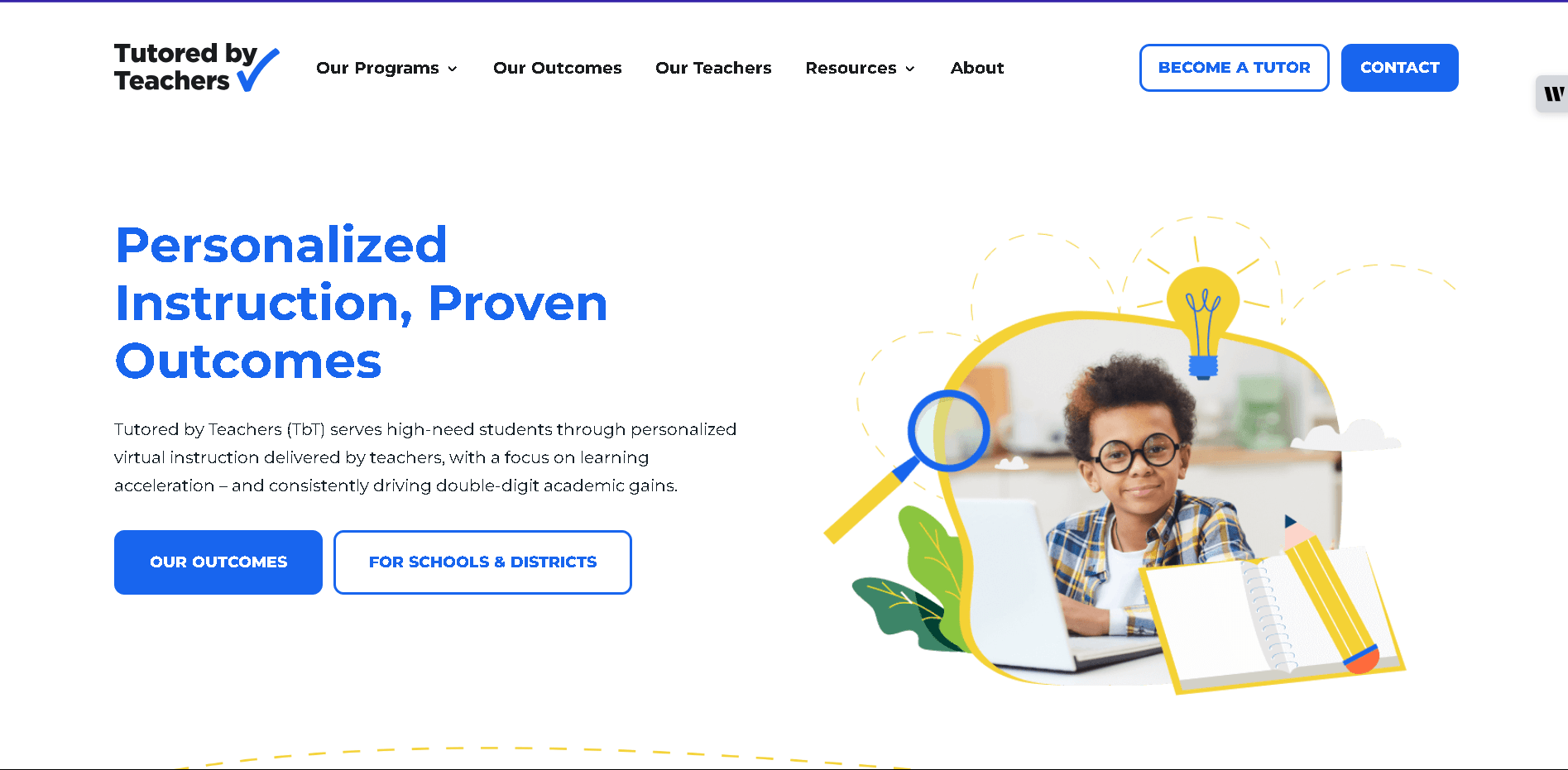 tutored by teachers