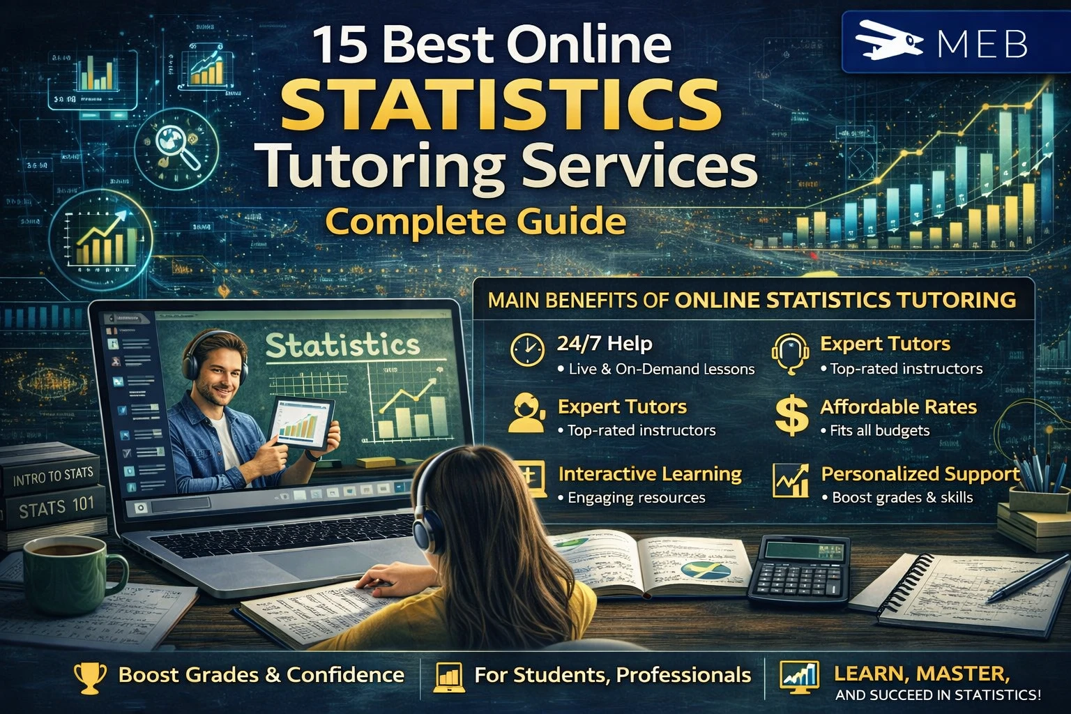 Image shown 15 Best Online Statistics Tutoring Services in 2026