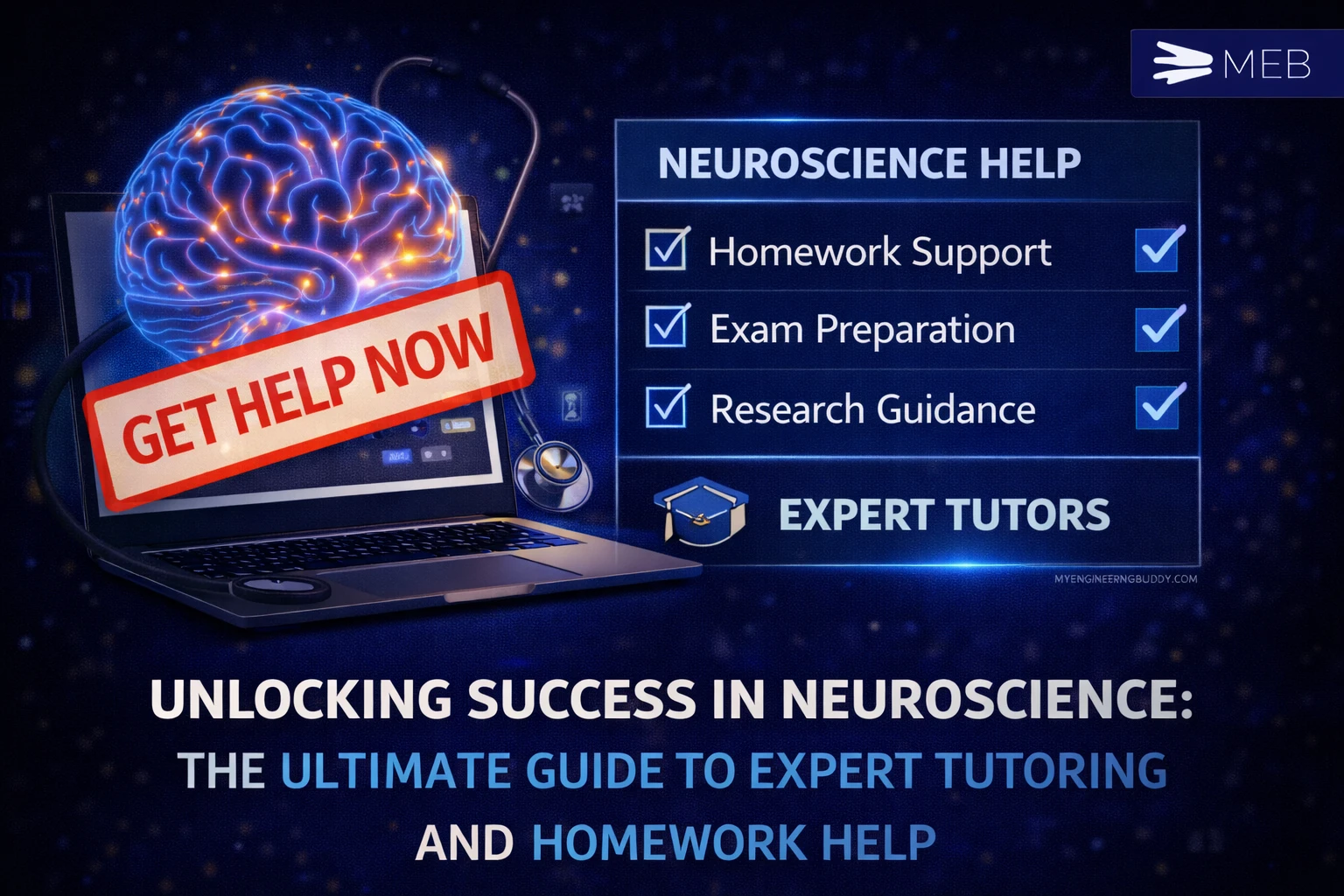 Image Shown Unlocking Success in Neuroscience: The Ultimate Guide to Expert Tutoring and Homework Help