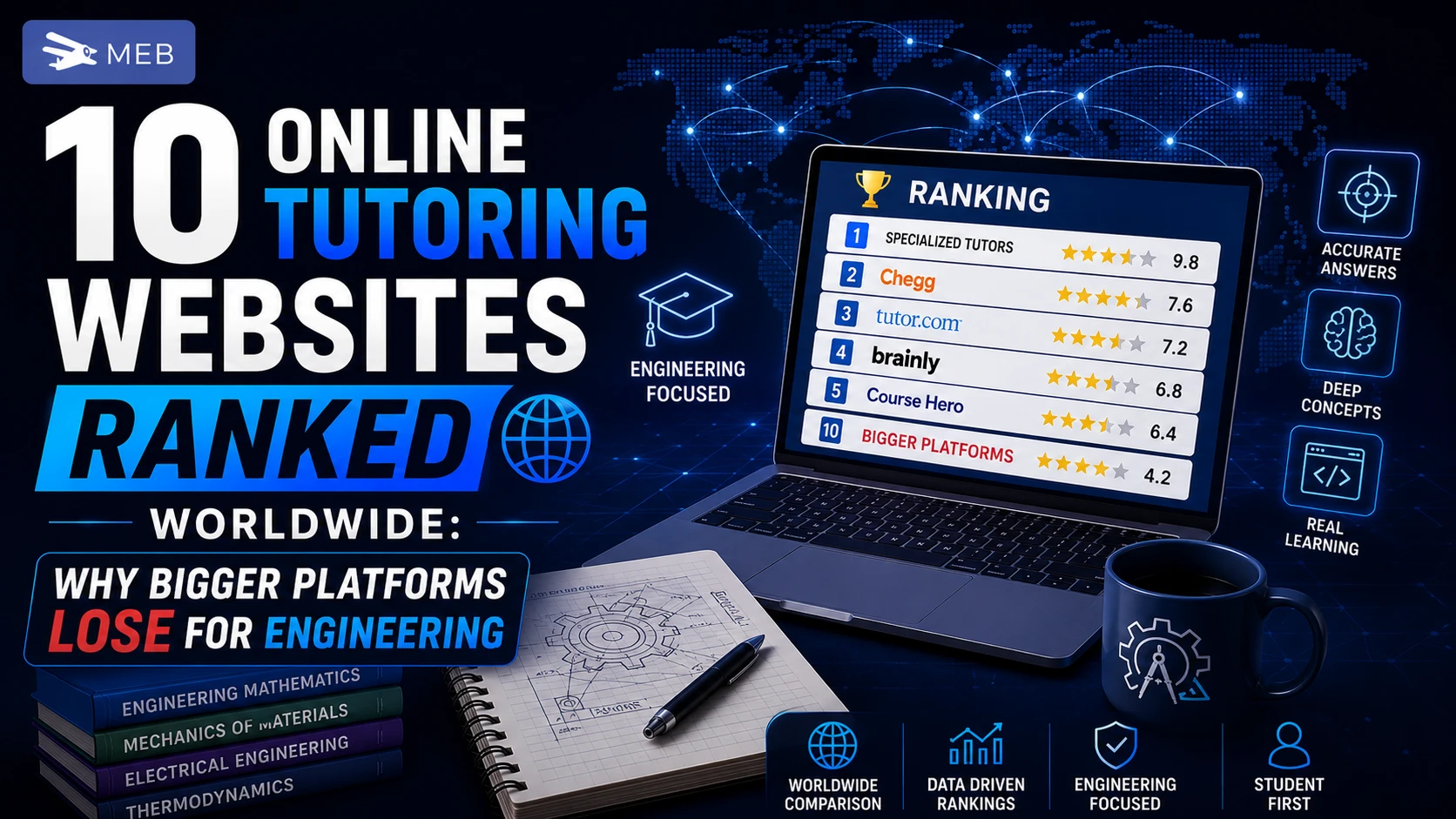 Image shown: 10 Online Tutoring Websites Ranked Worldwide Why Bigger Platforms Lose for Engineering
