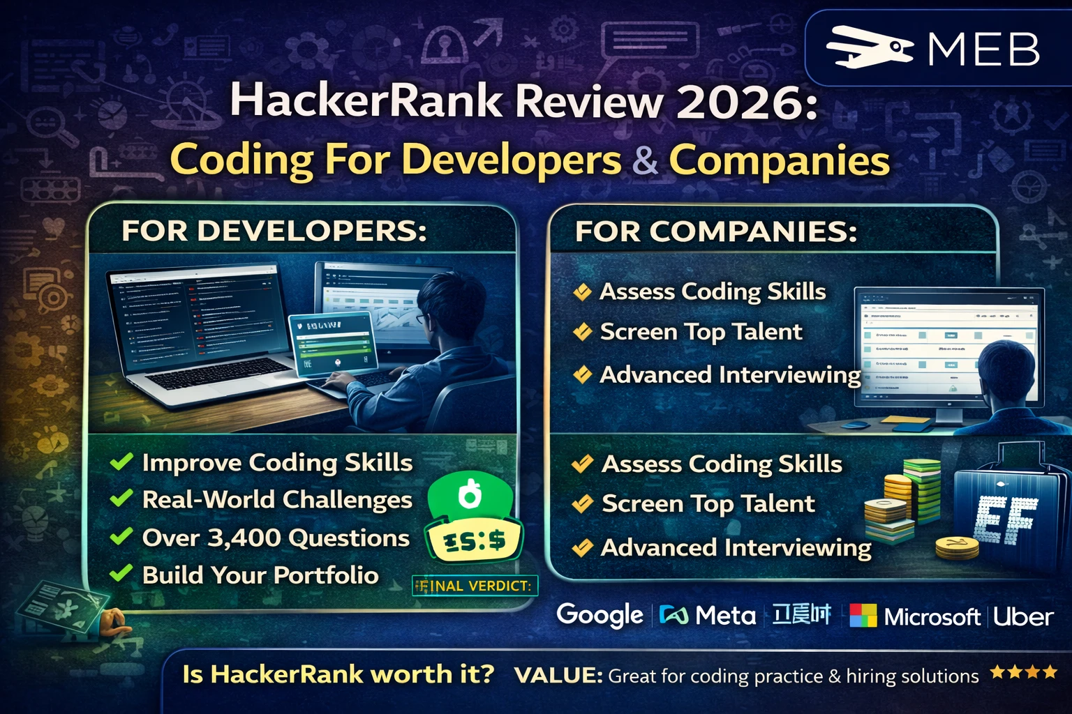 HackerRank Review 2026: Coding For Developers & Companies