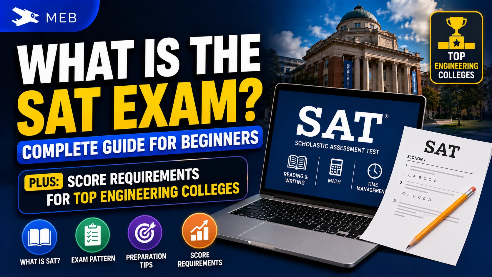Image Shown: What Is the SAT Exam Complete Guide for Beginners