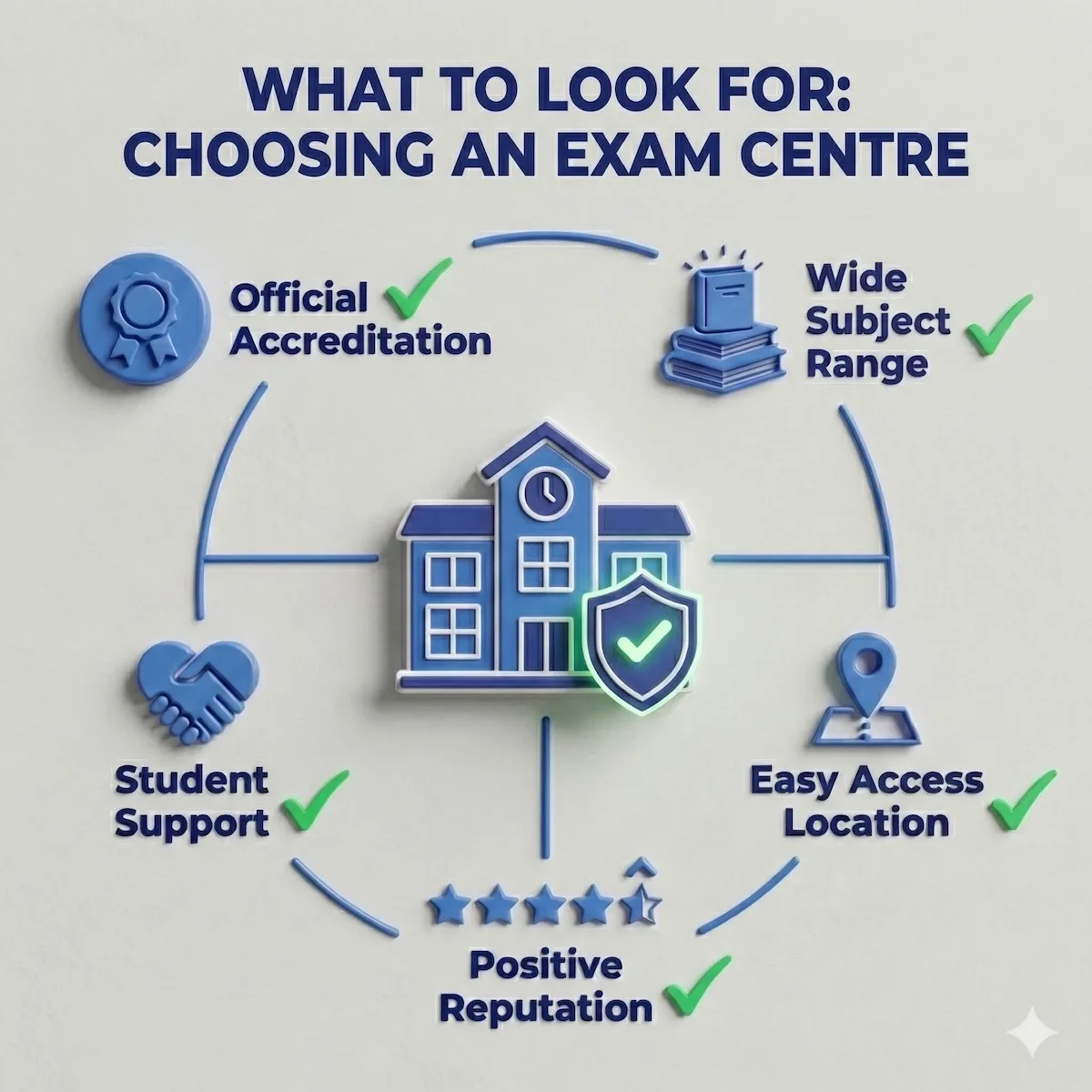 Checklist for selecting the right private exam centre in the UK