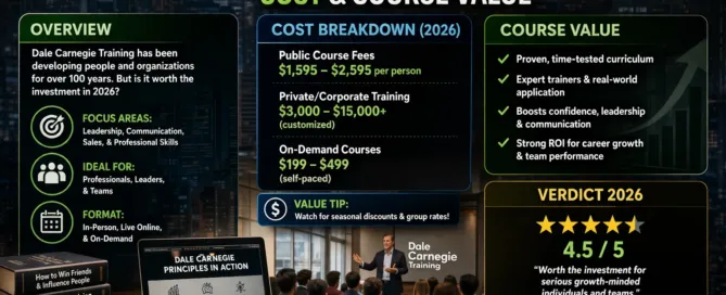 Image shown: Dale Carnegie Training Review 2026: Cost & Course Value