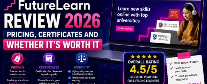 Image Shown: FutureLearn Review 2026 Pricing, Certificates and Whether It's Worth It
