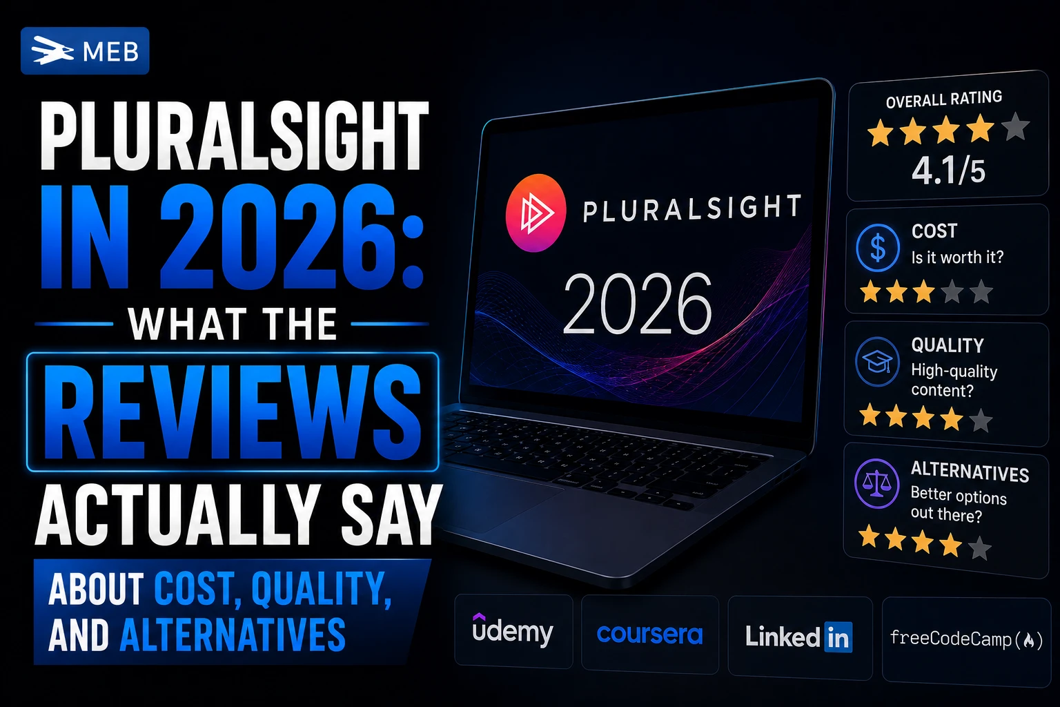 Image Shown: Pluralsight in 2026 What the Reviews Actually Say About Cost, Quality, and Alternatives