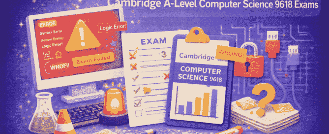 Image shown 5 Common Mistakes in Cambridge A-Level Computer Science 9618 Exams