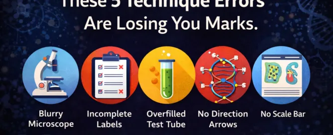 image shown Biology technique errors to avoid