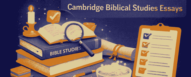 Image Shown is 5 Strategies to Master Cambridge Biblical Studies Essays