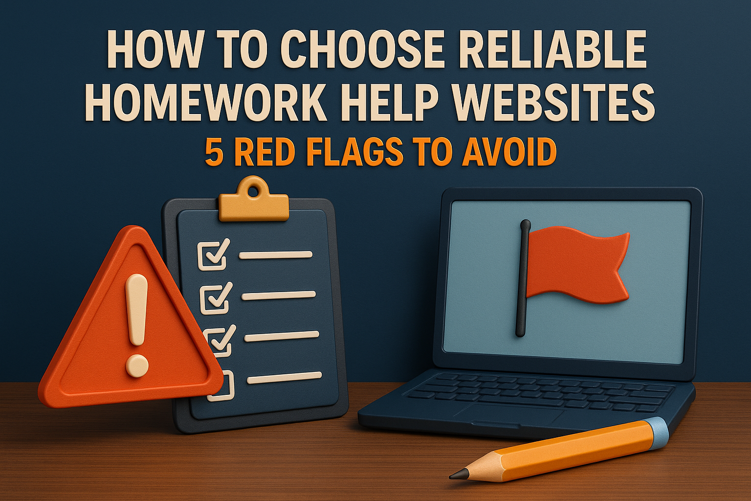 Image shown is How to choose reliable homework help website