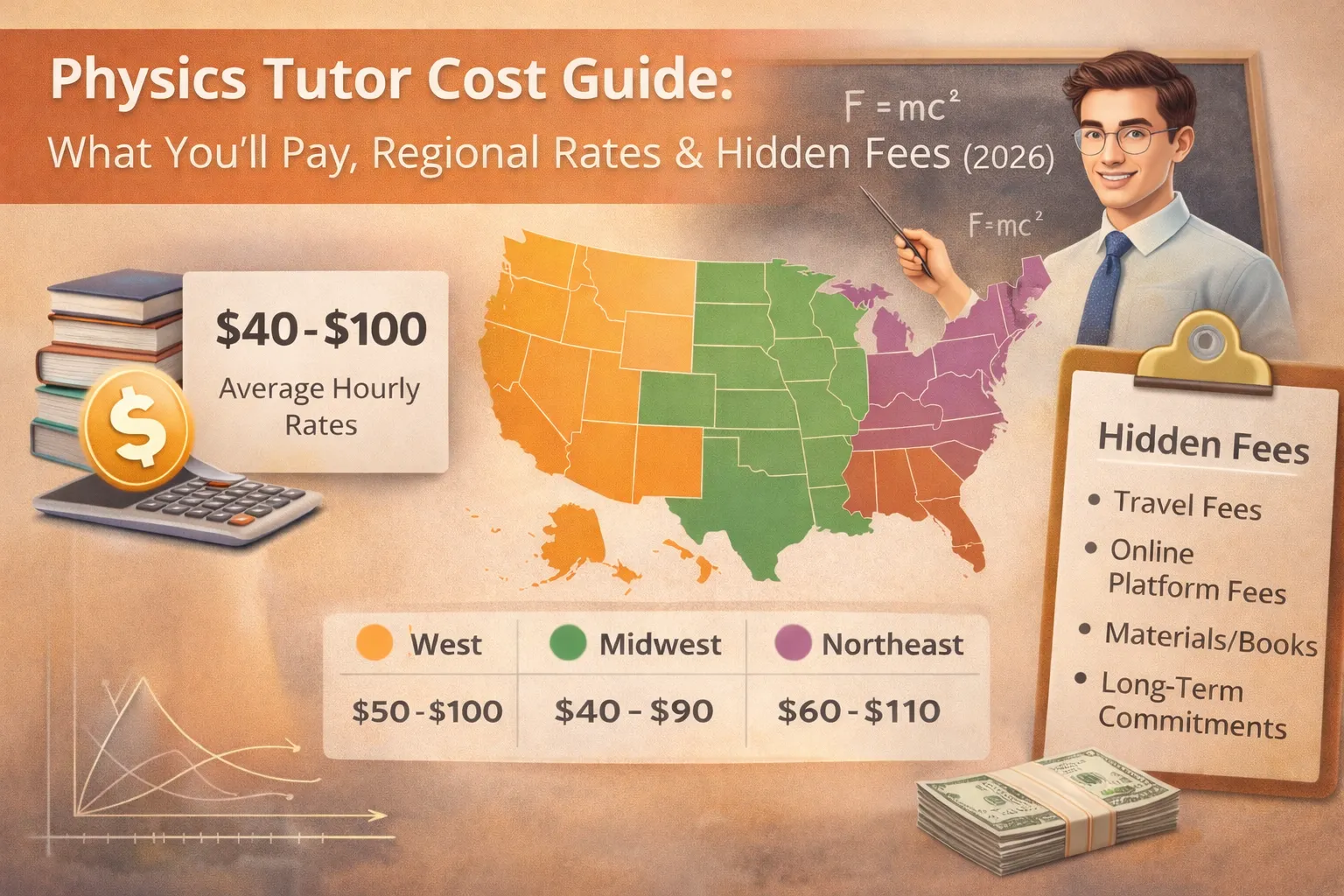 Image shown Physics Tutor Cost Guide: What You'll Pay, Regional Rates & Hidden Fees (2026)