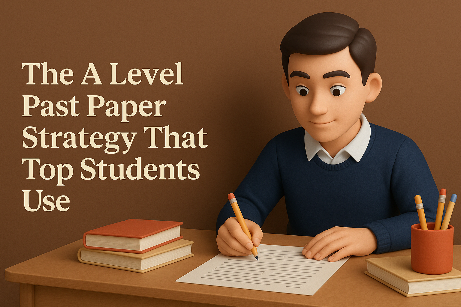 Image shown The A Level Past Paper Strategy That Top Students Use