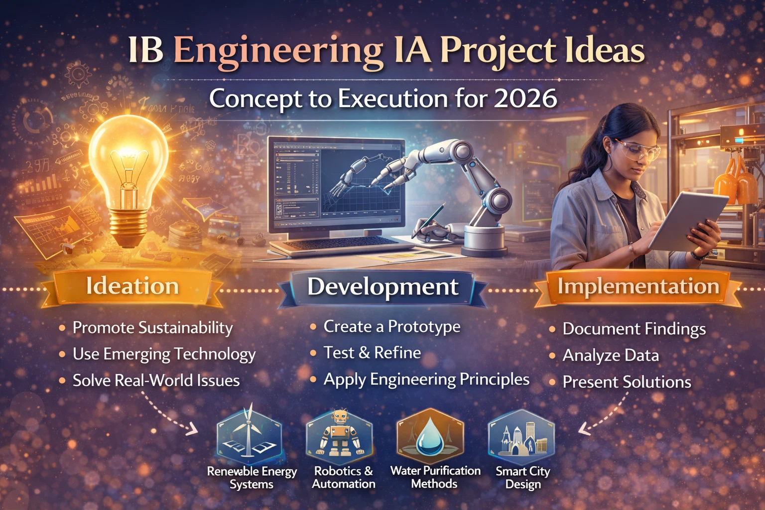 Image Shown IB Engineering IA Project Ideas: