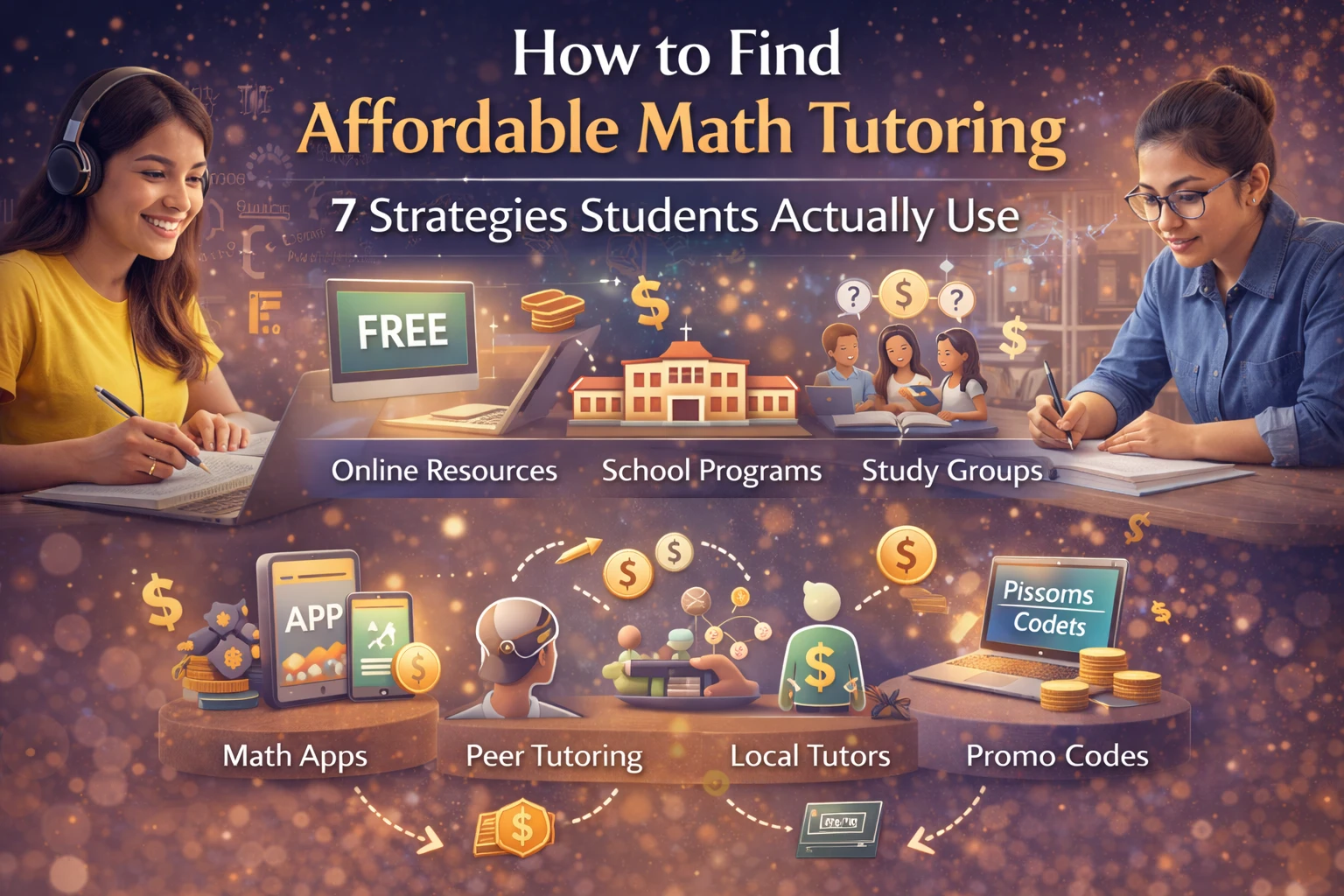 Image Shown How to Find Affordable Math Tutoring: