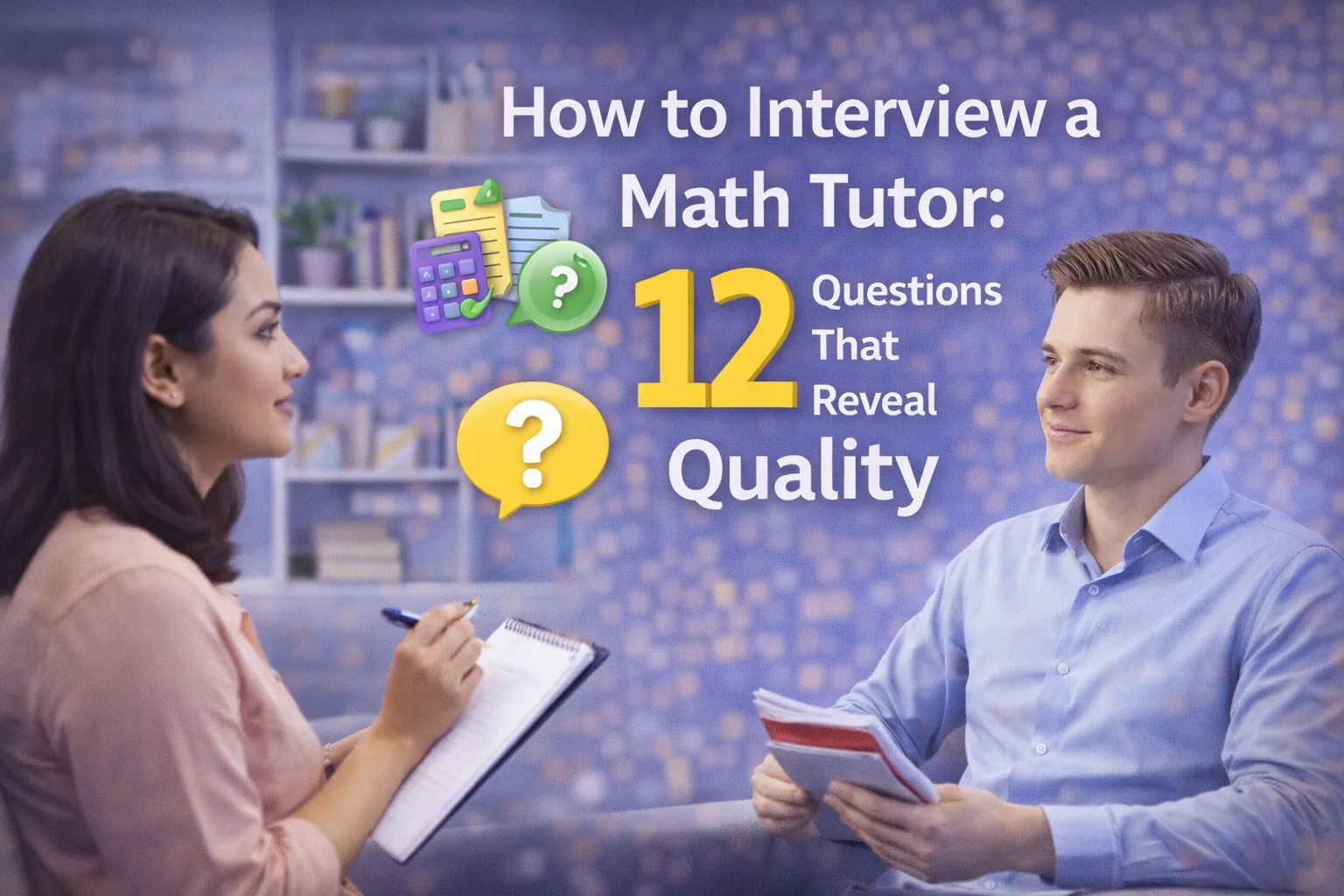 Image shown How to Interview a Math Tutor: 12 Questions That Reveal Quality