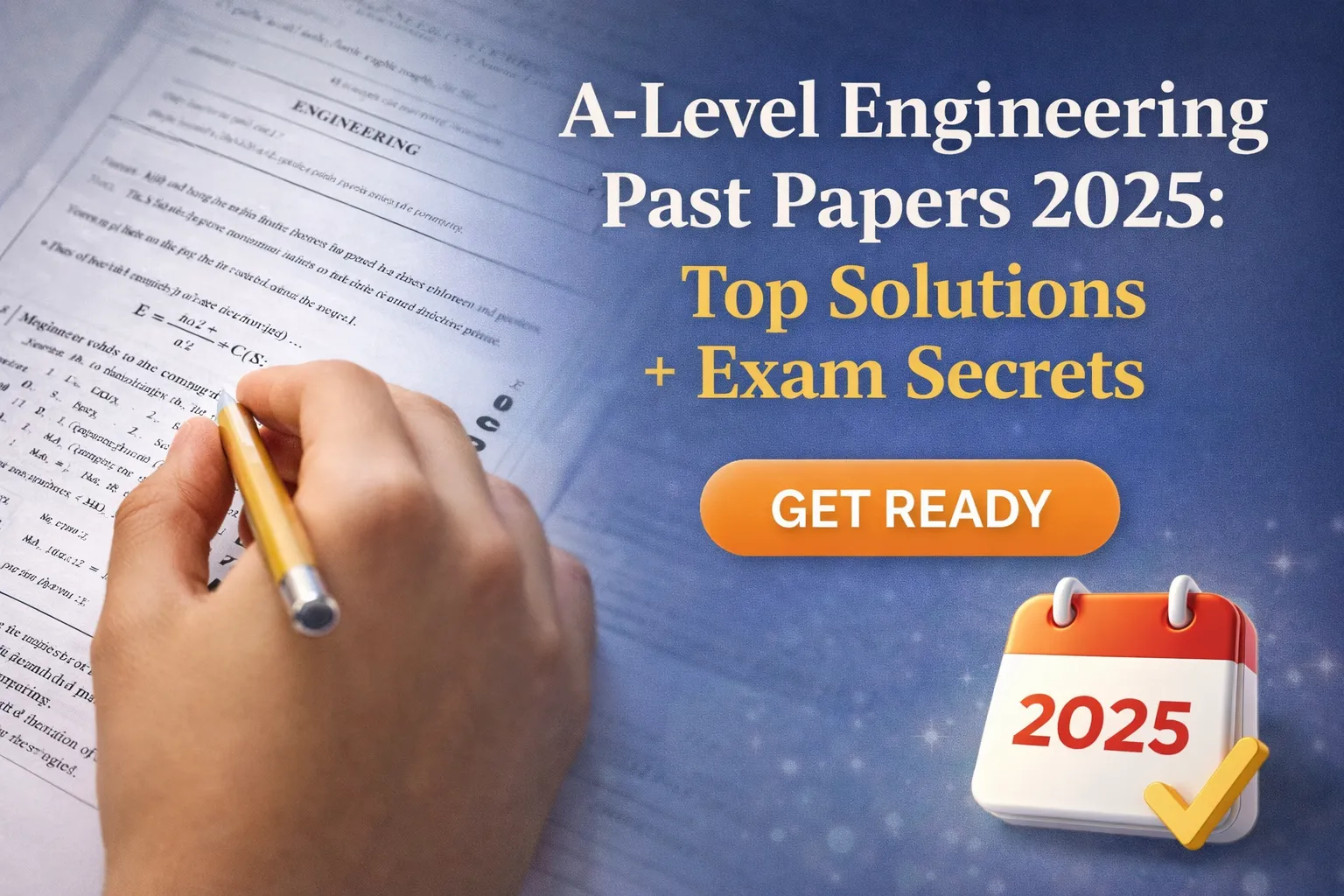 Image shown A-Level Engineering Past Papers 2025: Top Solutions + Exam Secrets