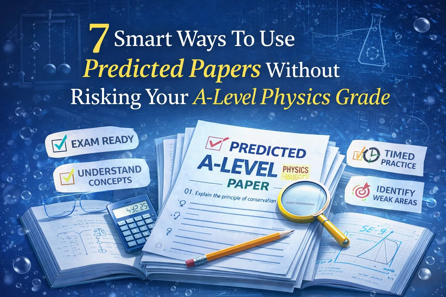 Image shown 7 Smart Ways To Use Predicted Papers Without Risking Your A-Level Physics Grade