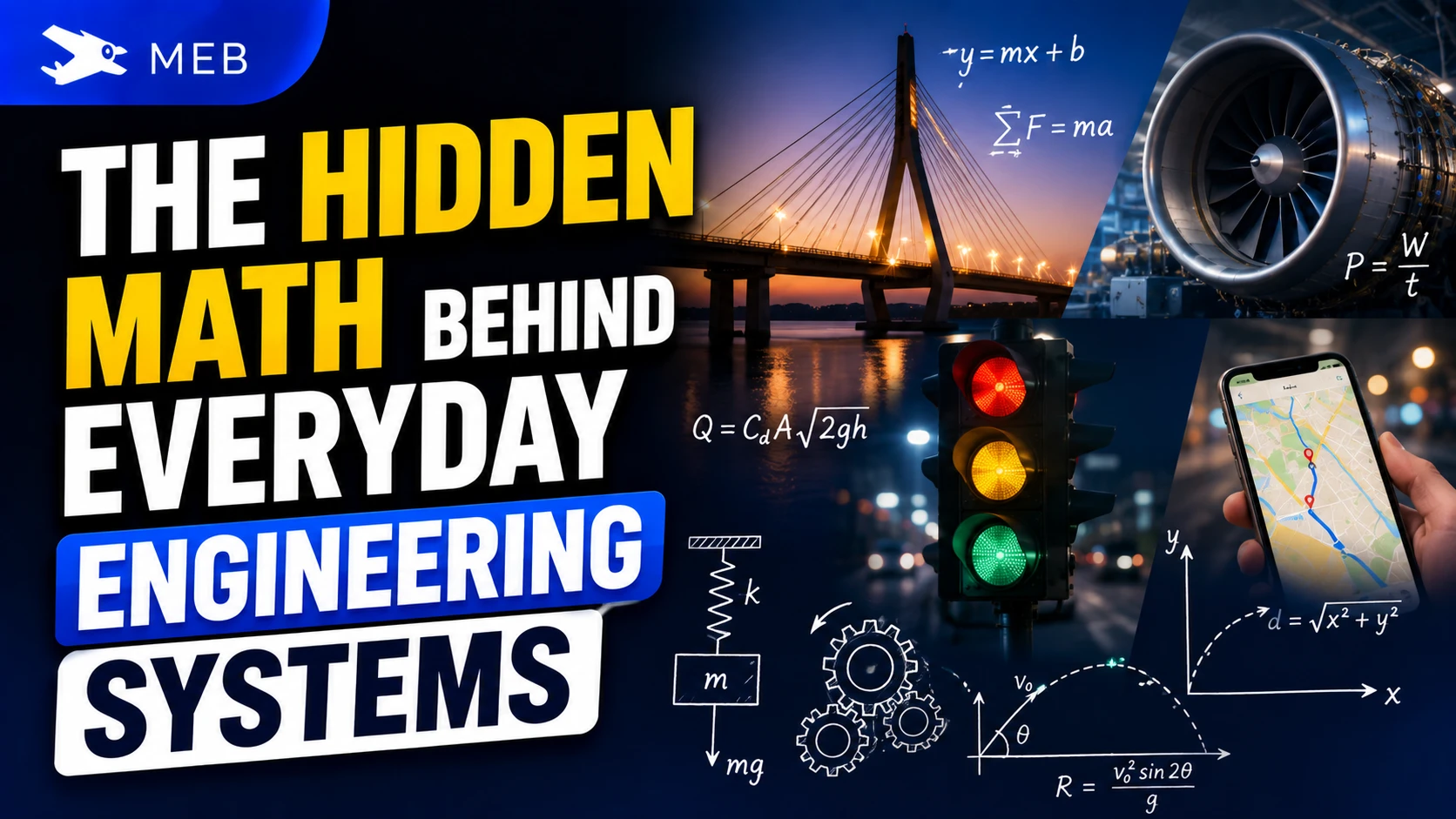 Image Shown: The Hidden Math Behind Everyday Engineering Systems