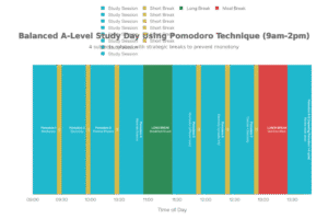 Image shown balanced A- level study 