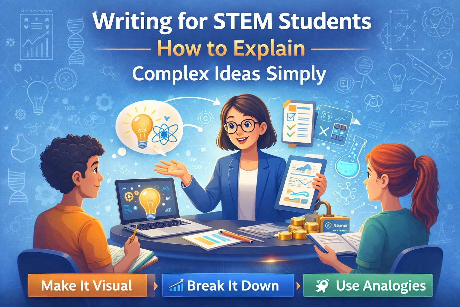 Image Shown Writing for STEM Students How to Explain Complex Ideas Simply