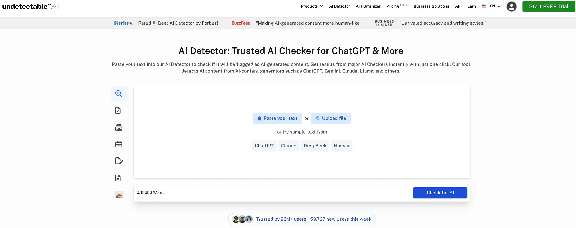 Undetectable AI
