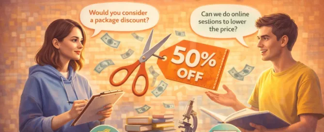 Image Shown How to Cut Biology Tutoring Costs 50%: Negotiation Scripts + Money-Saving Tactics