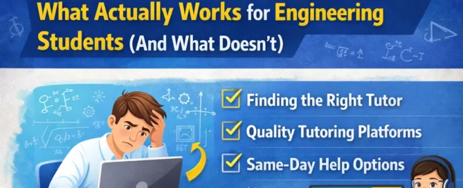 Online Tutoring in the USA: What Actually Works for Engineering Students (And What Doesn't)