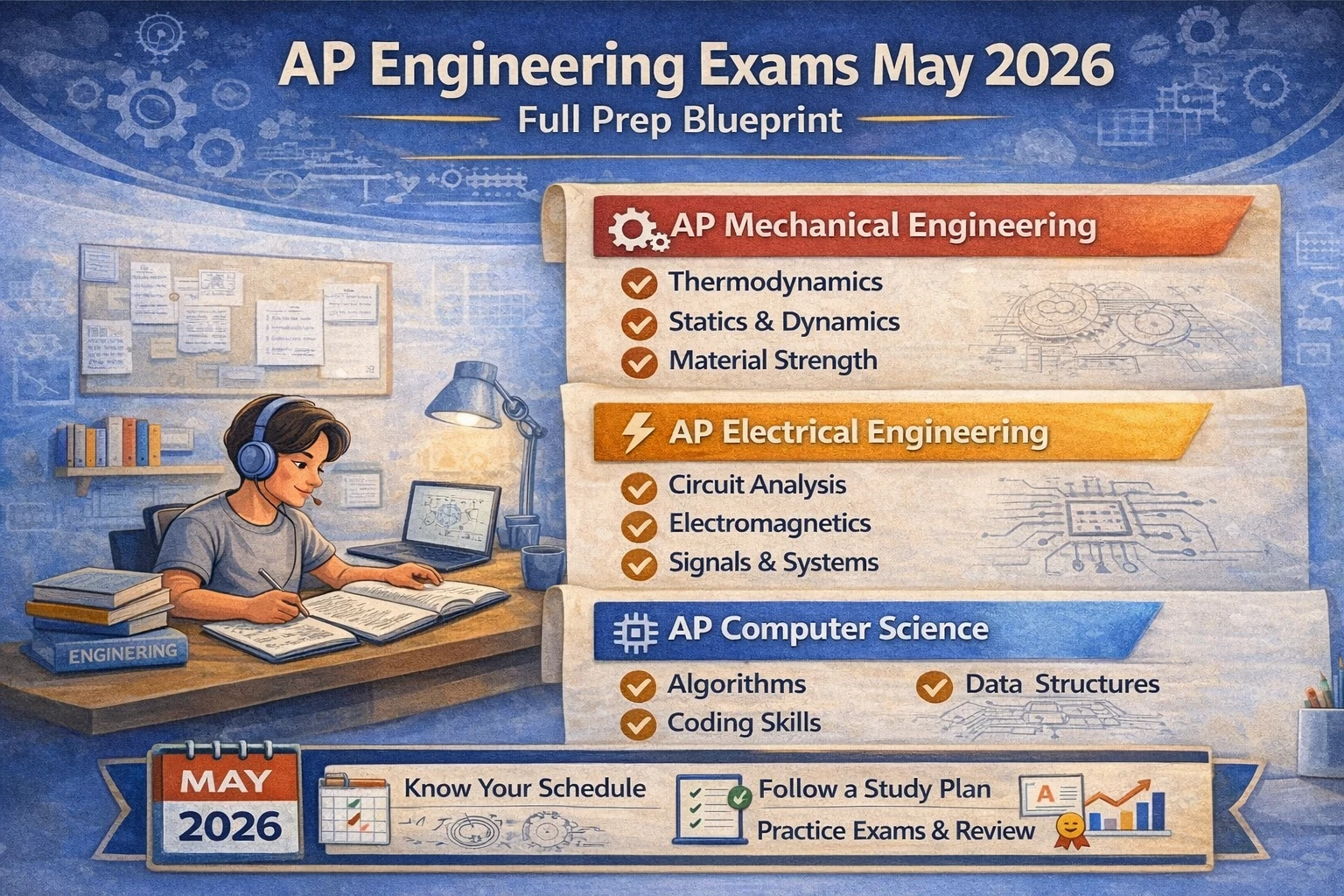 AP Engineering Exams May 2026: Full Prep Blueprint