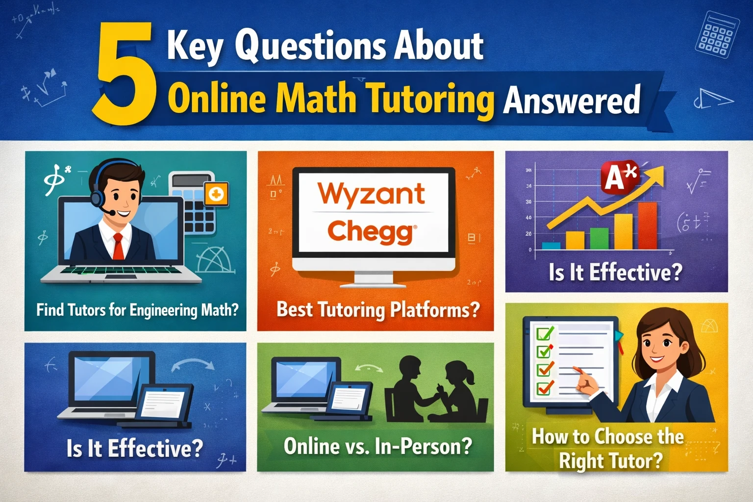 5 Key Questions About Online Math Tutoring Answered