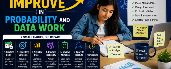 Image Shown: Small Habits That Help Students Improve in Probability and Data Work