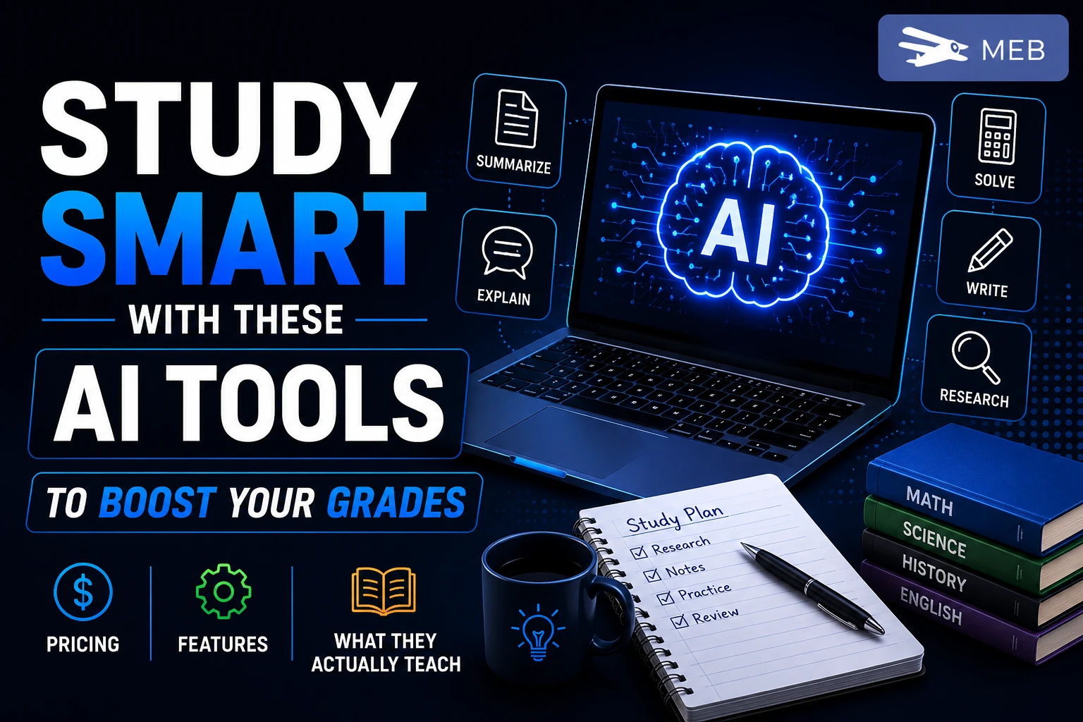 Image Shown: Study Smart With These AI Tools to Boost Your Grades