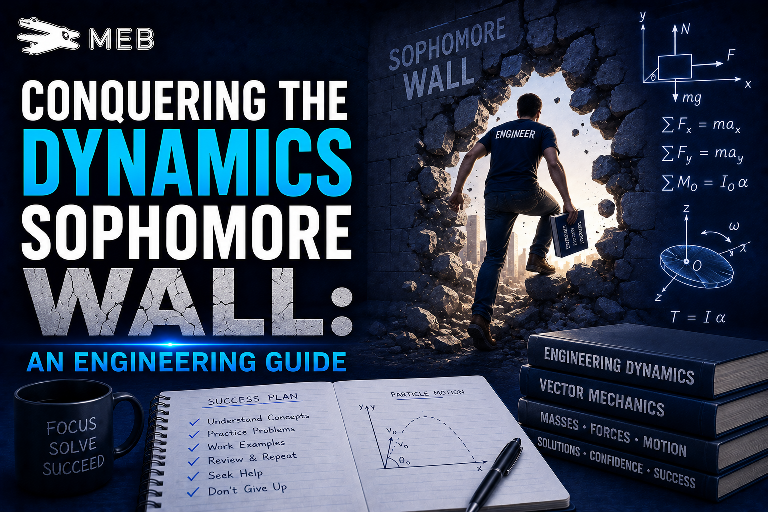 Image shown: Conquering the Dynamics Sophomore Wall An Engineering Guide