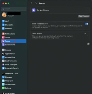 how you can set up a focused workspace on your Mac