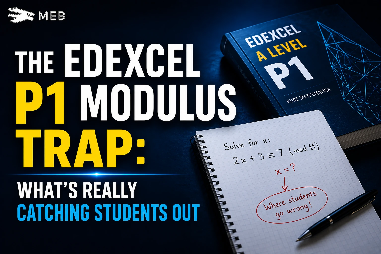 Image Shown: The Edexcel P1 Modulus Trap What's Really Catching Students Out
