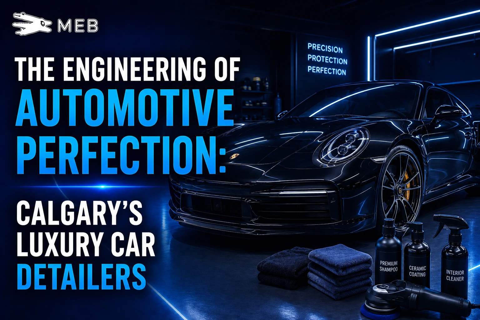 Image shown: The Engineering of Automotive Perfection Calgary’s Luxury Car Detailers
