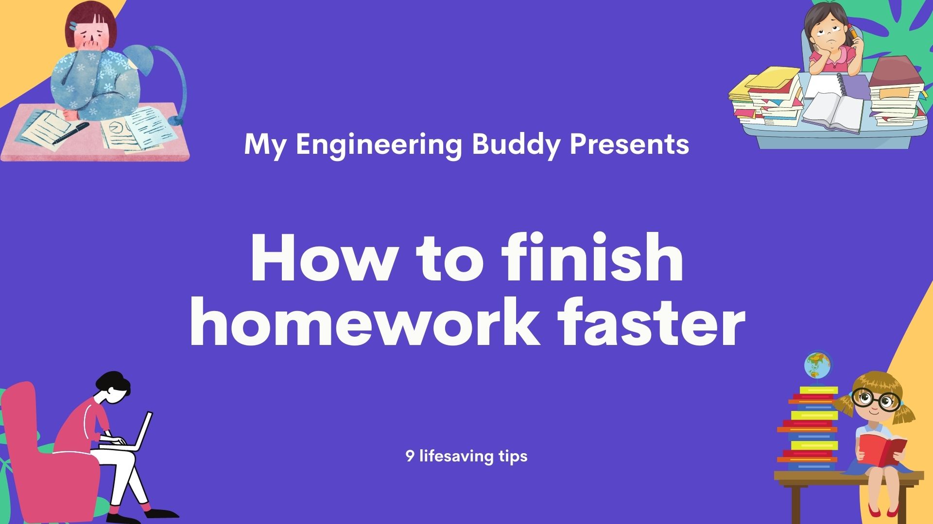 how to finish lots of homework fast