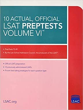 10 Actual, Official LSAT PrepTests Publisher - Law School Admission Council