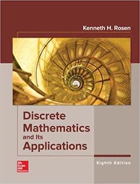 Discrete Mathematics and Its Applications by Kenneth Rosen Publisher - McGraw Hill