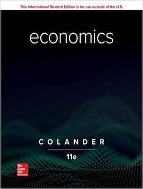 Economics by David Colander Publisher - McGraw-Hill Education
