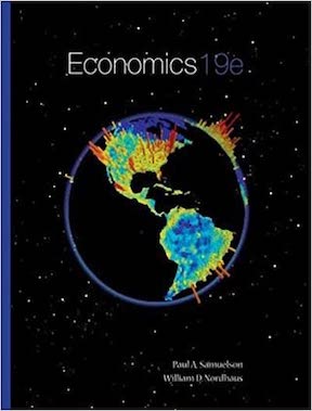 Economics by Paul Samuelson, William Nordhaus Publisher - McGraw Hill