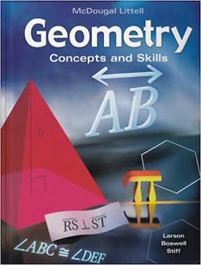 McDougal Concepts & Skills Geometry (Student Edition) by Ron Larson, Laurie Boswell, Lee Stiff Publisher - McDougal Littell